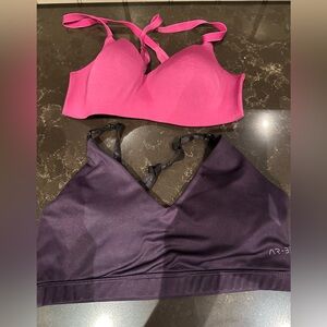 AR 33 Ladies Women’s Girls Size Small Purple & Hot Pink Bras